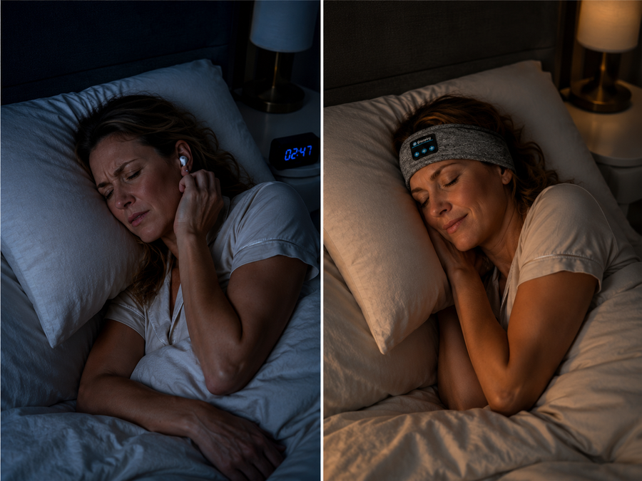 Earbuds hurt on your side. These don't.